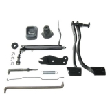 1968 Nova Small Block Clutch Linkage Auto to Manual Conversion Kit Image