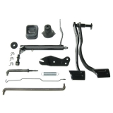 1968-1974 Nova Small Block Clutch Linkage Auto to Manual Conversion Kit Image