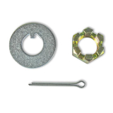 1964-1972 Chevelle Disc Brake Bearing Nut And Washer Kit Image