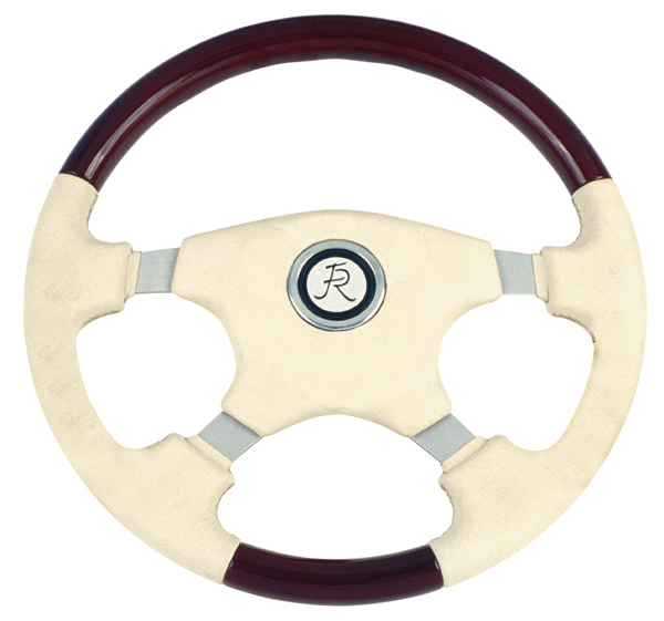 Flaming River G Body Fruitwood Luxury Steering Wheel Bone