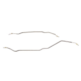 1969 Camaro Rear Axle Brake Lines, Multi-leaf, Original Material Image