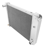 1978-1988 Cutlass 307-350 V8 Frostbite Aluminum Radiator, 2 Row, for 20-3-4 In. Wide Core Image