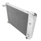 1978-1987 Grand Prix 307-350 V8 Frostbite Aluminum Radiator, 3 Row, for 20-3-4 In. Wide Core Image