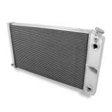 1970-1972 Monte Carlo Frostbite Aluminum Radiator, 3 Row, GM LS Swap, 17 In. Tall Core Image