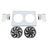 1970-1981 Camaro Frostbite Economy Fan & Shroud Package, 2 x 12 In. Fans: FB502E Image