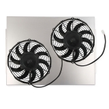 1978-1983 Malibu Frostbite High Performance Fan & Shroud Package, 2 x 10 In. Fans Image