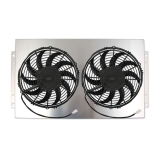 1982-1992 Camaro Frostbite High Performance Fan & Shroud Package, 2 x 12 In. Fans Image