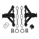 1964-1987 El Camino Flowtech Block Hugger Headers, SBC, 1.625 In. Tube 2.5 In. Collectors, Painted Image