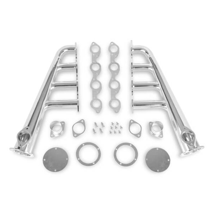Flowtech BBC Lakester Headers, 1.75 In. Primaries, 4 In. Collector, Ceramic Coated