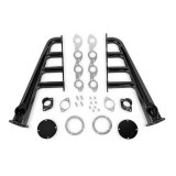 Flowtech BBC Lakester Headers, 1.75 In. Primaries, 4 In. Collector, Painted Black: 11703FLT Image