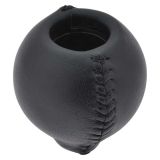 1982-1989 Camaro Z/28 Shift Knob Leather Wrapped Black Auto Trans Image