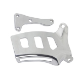 1976-1979 Chevy Nova Small Block Chrome Upper Alternator Bracket Long Water Pump Modern Style Image