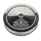 1967-1992 Chevy Camaro 14 Inch 350 Air Cleaner Assembly Paper Element Drop Base Chrome