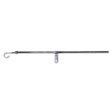 1970-1988 Monte Carlo Block Chrome Engine Dipstick And Tube 21 Inches Image