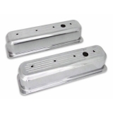 1978-1983 Malibu Ball Milled Aluminum Valve Covers, Tall Style Image