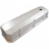 1962-1979 Chevy Nova Big Block Fabricated Valve Covers w/ Hole, Short Screw Style, Anodized Image