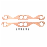 Chevy Big Block Copper Exhaust Manifold Gaskets, Round Port Image