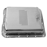 1978-1987 Regal TH700-R4 Chrome Transmission Pan Stock Depth Image