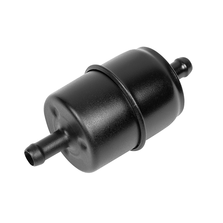 1967-1992 Chevy Camaro Fuel Filter With High Flow Paper Element, Black, 3/8