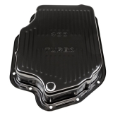 1964-1977 Chevelle TH400 Black Finned Transmission Pan 2.75 Inches Deep 1.5 Extra Quarts Image