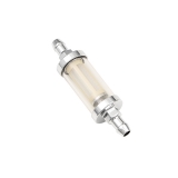 1967-1992 Camaro Chrome And Glass Fuel Filter With Replaceable Element Image