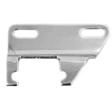 Chevy Chrome Alternator Brackets For Headers Small Block Image