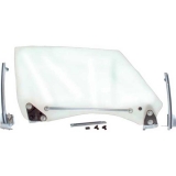1968-1969 Camaro Clear Door Glass Assembly, LH Image
