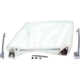 1968-1969 Camaro Clear Door Glass Assembly, RH Image