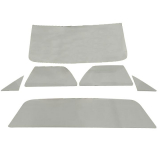 1970-1972 El Camino Complete Glass Kit Clear Glass Without Antenna Image