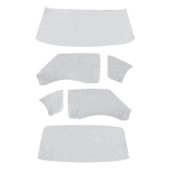 1968-1969 Camaro Coupe Complete Glass Kit Clear Glass Image