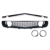 1969 Camaro Standard Grille Kit, Black Image