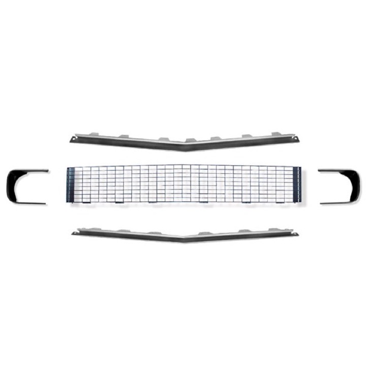 1967-1968 Camaro Rally Sport Grille Kit Without Trim
