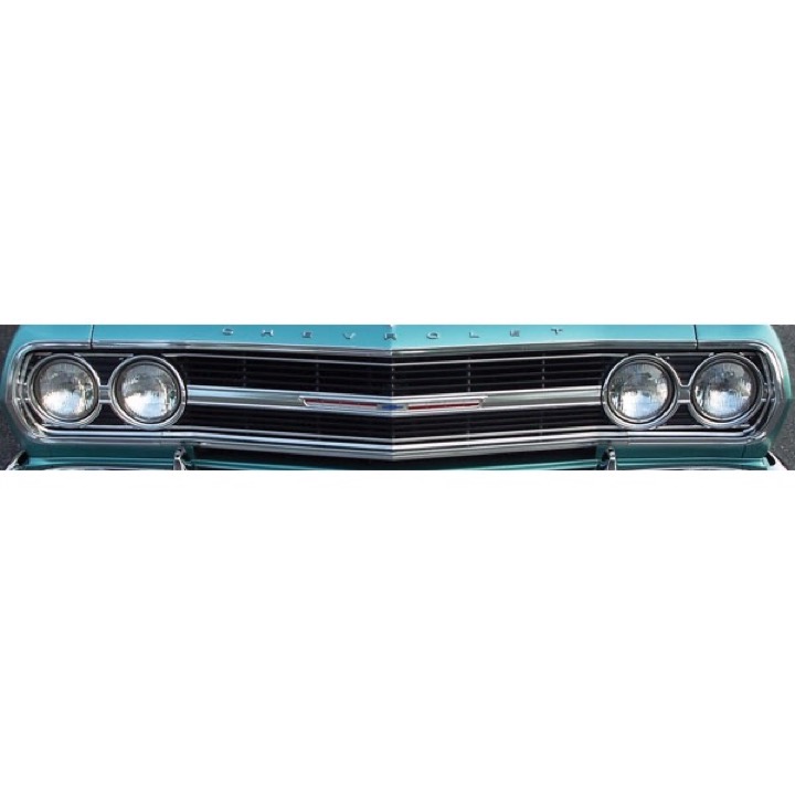1965 Chevelle El Camino Front Grill Emblem – NOS Vintage Replacement