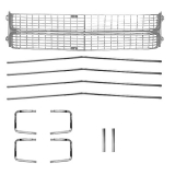 1970 El Camino Grille Kit Silver Image