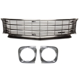 1972 Chevelle Grille Kit With Headlamp Bezels Super Sport Image