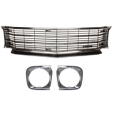 1972 El Camino Grille Kit With Headlamp Bezels Super Sport Image