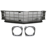1972 El Camino Grille Kit With Headlamp Bezels Malibu Image