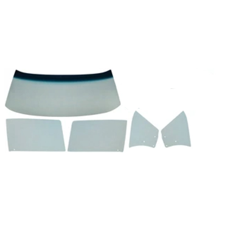 1968-1969 Chevrolet Convertible Glass Kit Tinted With Shade Band