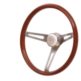 1978-1987 Grand Prix GT Performance GT3 Retro GM Wood Steering Wheel Image