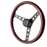 1978-1988 Cutlass GT Performance GT3 Pro-Touring Autocross II Wood Steering Wheel Image