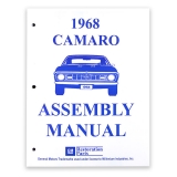 1968 Camaro Factory Assembly Manual Image