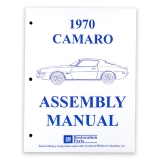 1970 Camaro Factory Assembly Manual Image