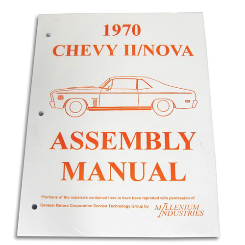 1970 Nova Factory Assembly Manual