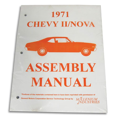 1971 Nova Factory Assembly Manual