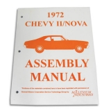 1972 Chevrolet Factory Assembly Manual Image