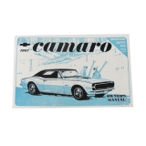 1967 Camaro Factory Owners Manual Image
