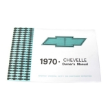 1970 Chevrolet Factory Owners Manual Image