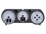 1964-1965 Chevelle Dakota Digital HDX Instrument System - Black Alloy Gauge Face Image