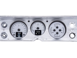 1964-1965 El Camino Dakota Digital HDX Instrument System - Silver Alloy Gauge Face Image