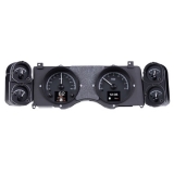 1970-1981 Camaro Dakota Digital HDX Instrument System - Black Alloy Gauge Face Image